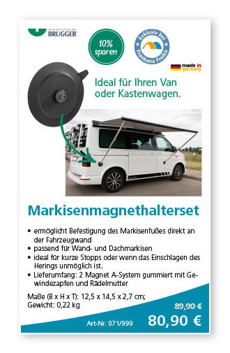 Angebote im November – Markisenmagnethalterset